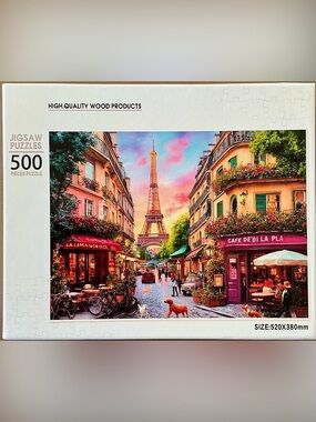 500 piece wooden puzzle